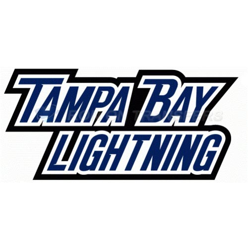 Tampa Bay Lightning Iron-on Stickers (Heat Transfers)NO.342
